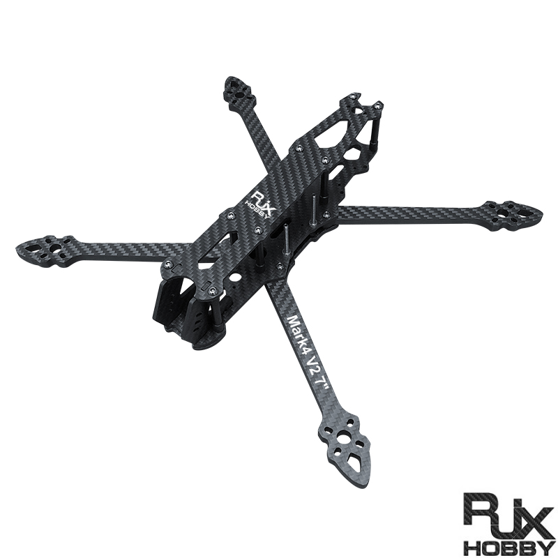 RJX Mark4 V2 7inch 295mm Carbon Fiber Twill matte Frame Kit For RC FPV Racing Drone
