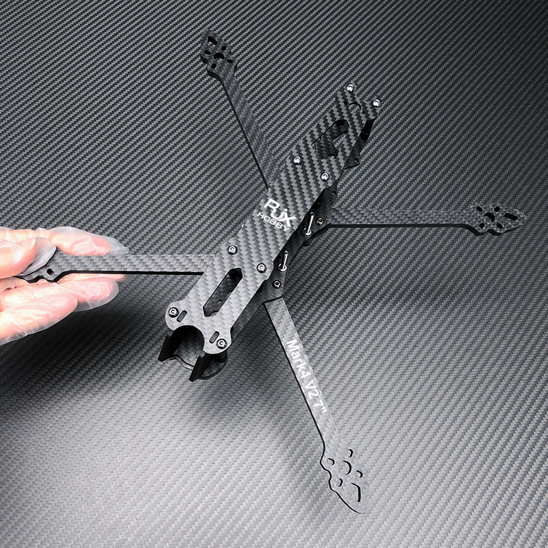 RJX Mark4 V2 7inch 295mm Carbon Fiber Twill matte Frame Kit For RC FPV Racing Drone