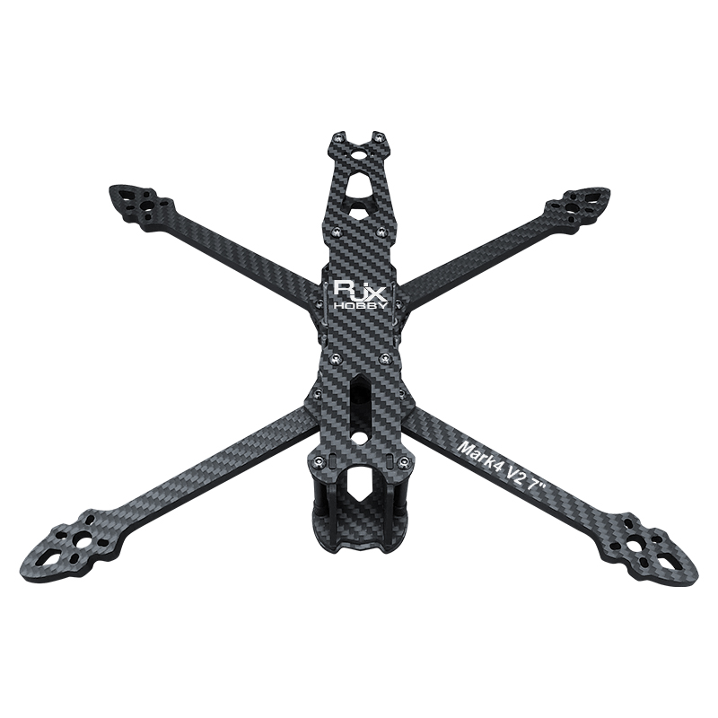 RJX Mark4 V2 7inch 295mm Carbon Fiber Twill matte Frame Kit For RC FPV Racing Drone