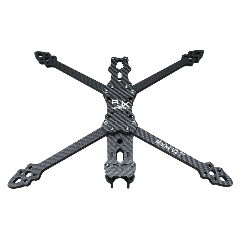 RJX Mark4 V2 7inch 295mm Carbon Fiber Twill matte Frame Kit For RC FPV Racing Drone