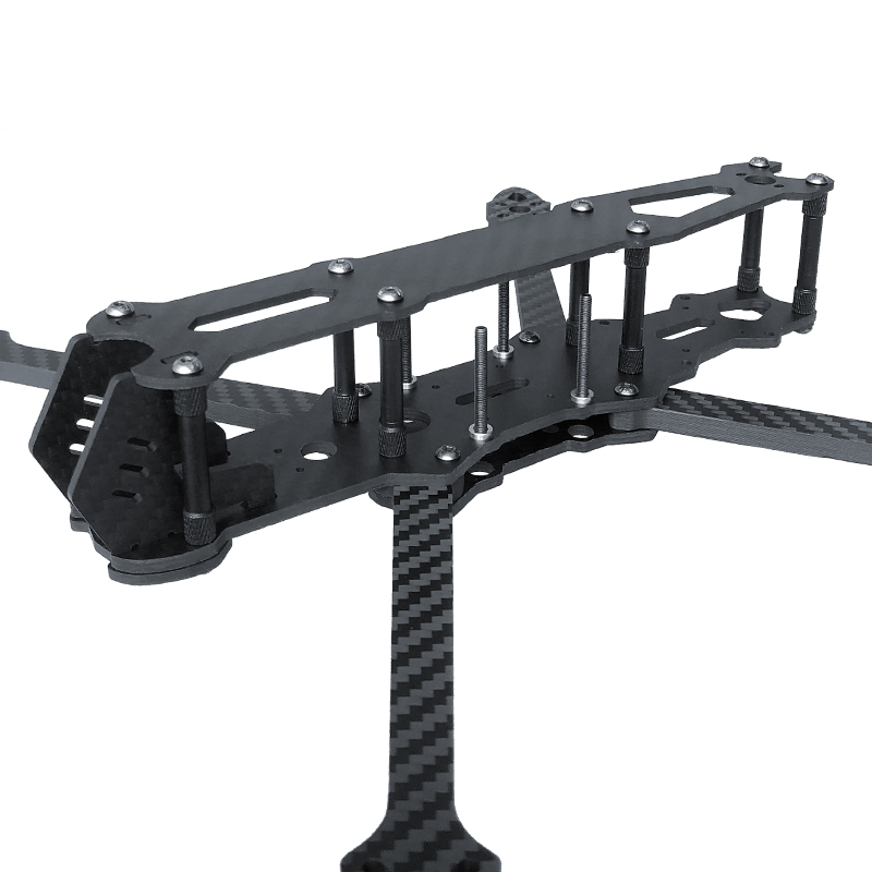RJX Mark4 V2 7inch 295mm Carbon Fiber Twill matte Frame Kit For RC FPV Racing Drone