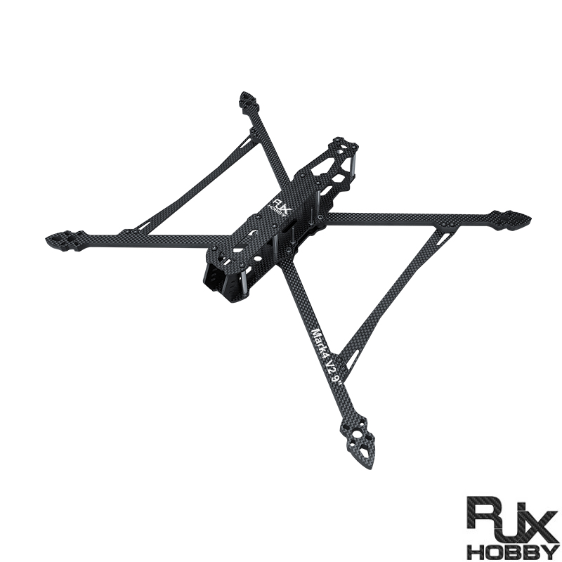 RJX Mark4 V2 9inch 387mm Carbon Fiber Plain matte Frame Kit For RC FPV Racing Drone