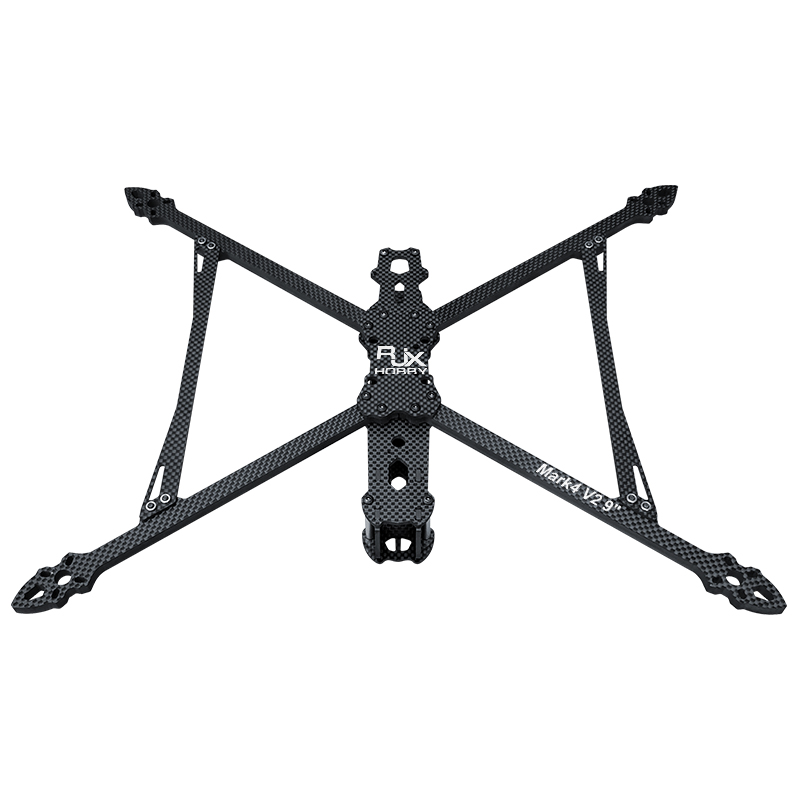 RJX Mark4 V2 9inch 387mm Carbon Fiber Plain matte Frame Kit For RC FPV Racing Drone