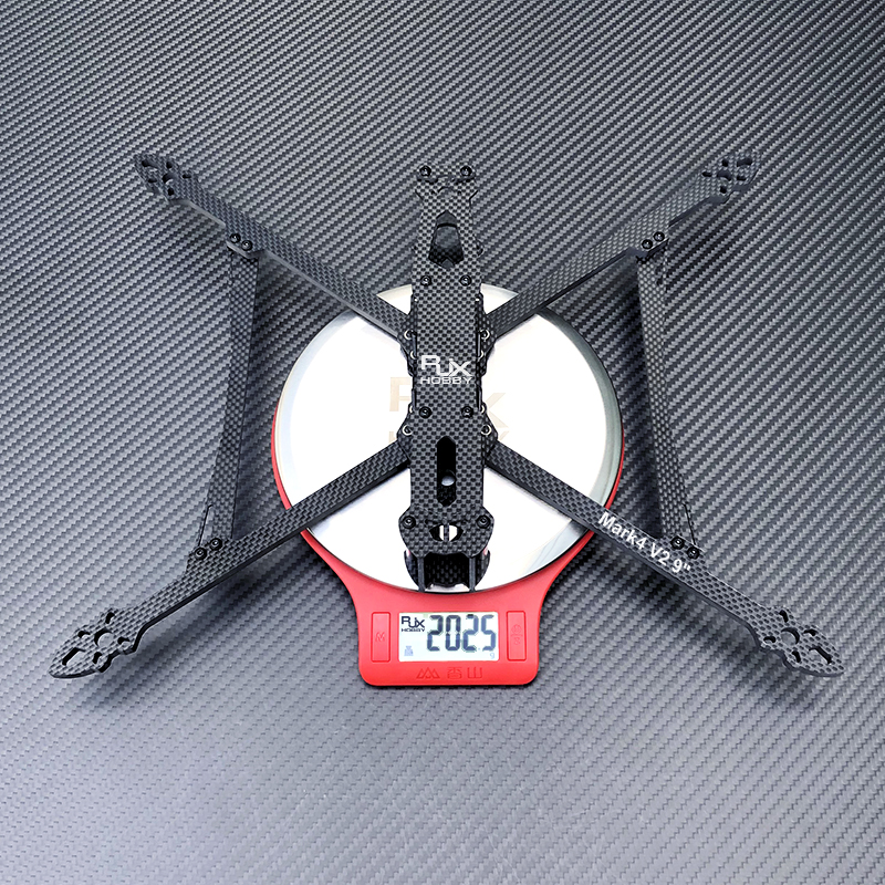 RJX Mark4 V2 9inch 387mm Carbon Fiber Plain matte Frame Kit For RC FPV Racing Drone