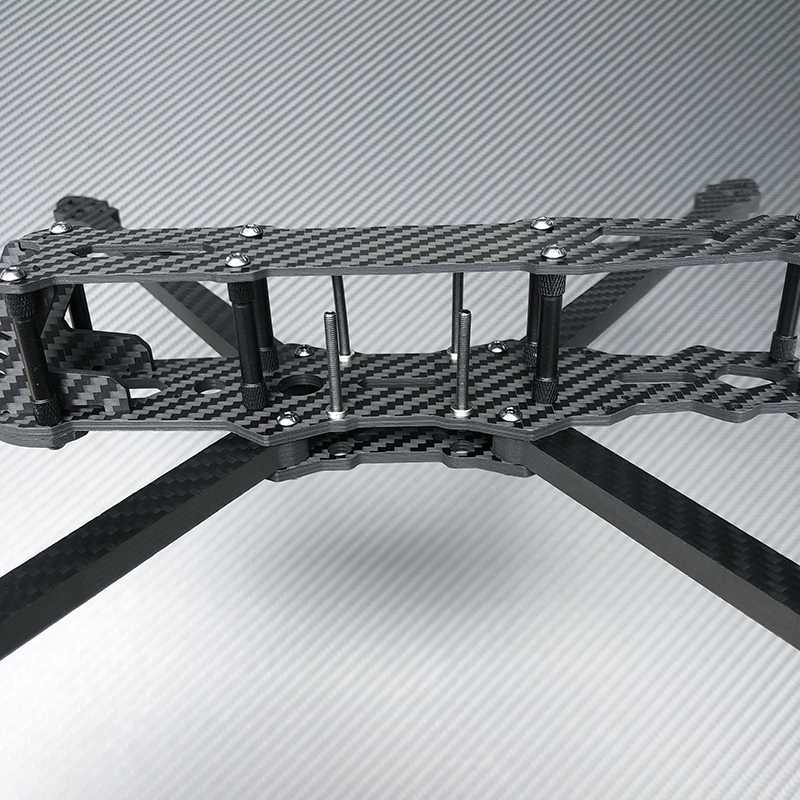RJX Mark4 V2 10inch 427mm Carbon Fiber Twill matte Frame Kit For RC FPV Racing Drone