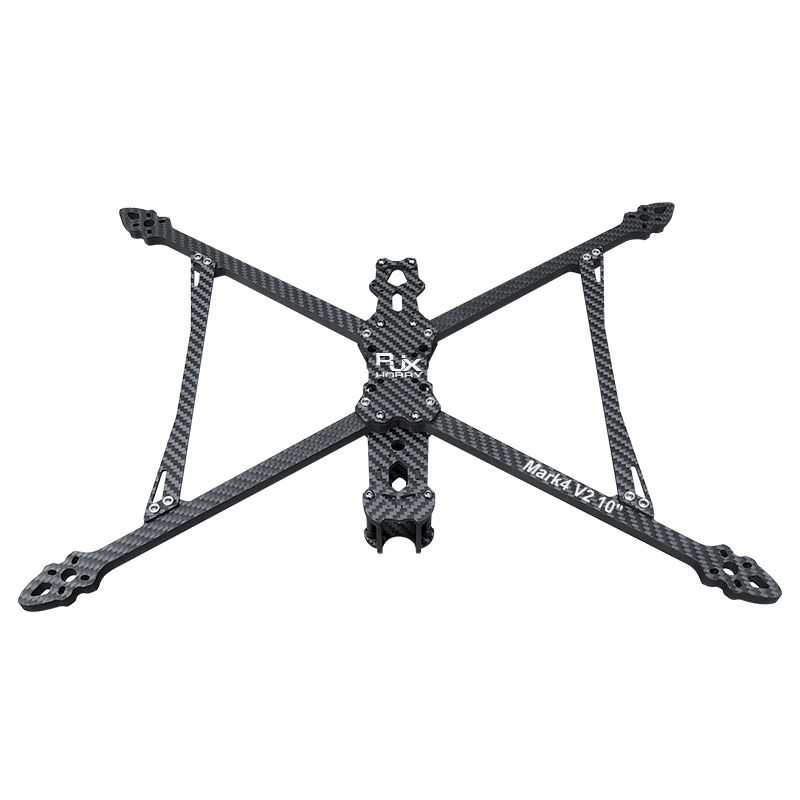 RJX Mark4 V2 10inch 427mm Carbon Fiber Twill matte Frame Kit For RC FPV Racing Drone