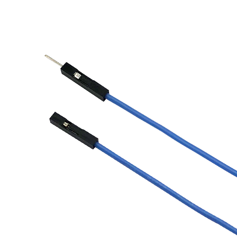 RJXHOBBY 50pcs Female Male silicone DuPont wire 26AWG soft silicone DuPont wire 2.54 soft 1pin Connector