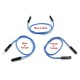 RJXHOBBY 50pcs Female Male silicone DuPont wire 26AWG soft silicone DuPont wire 2.54 soft 1pin Connector