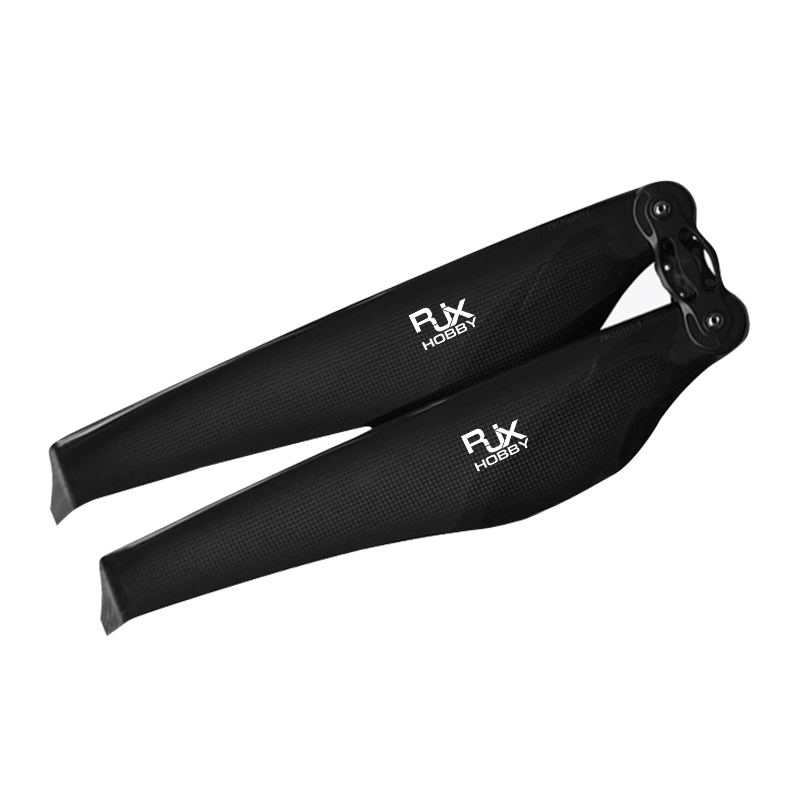 RJXHOBBY1Pair 26.2x8.5/27.2x8.9/28.2x9.2/29.2x9.5/30.2x9.9inch carbon fiber folding propeller for multi-rotor UAV