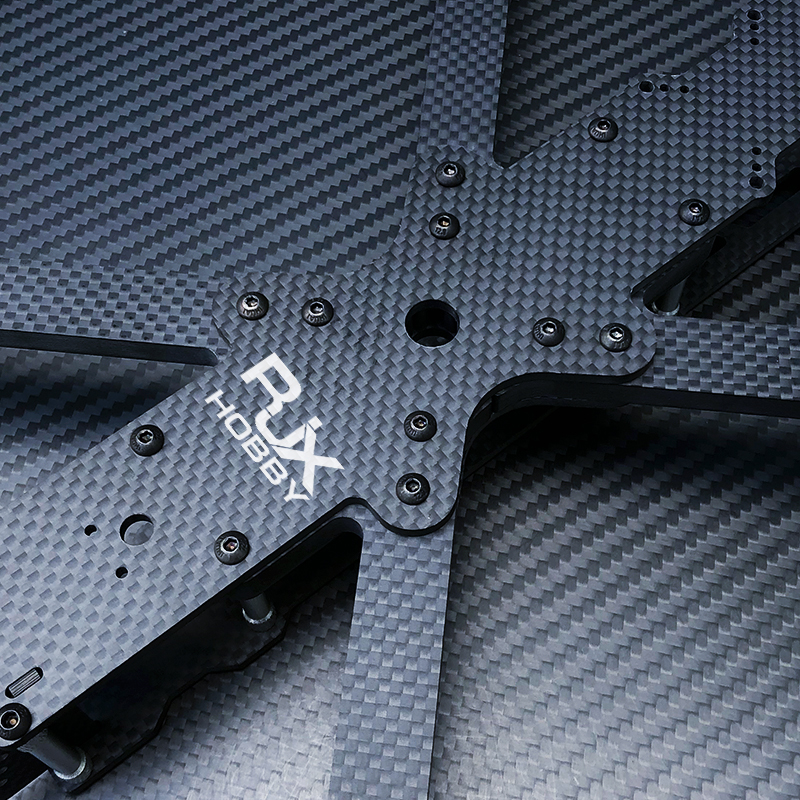 RJX XL10 V7 10inch 420mm Carbon Fiber Plain matte Frame Kit for RC FPV Racing Drone