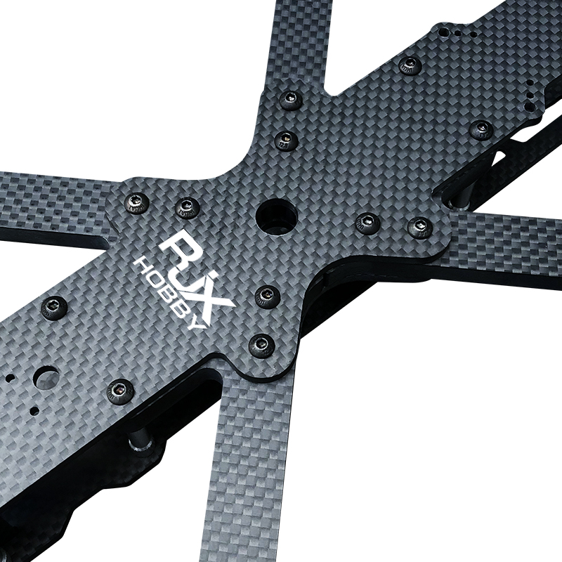 RJX XL10 V7 10inch 420mm Carbon Fiber Plain matte Frame Kit for RC FPV Racing Drone
