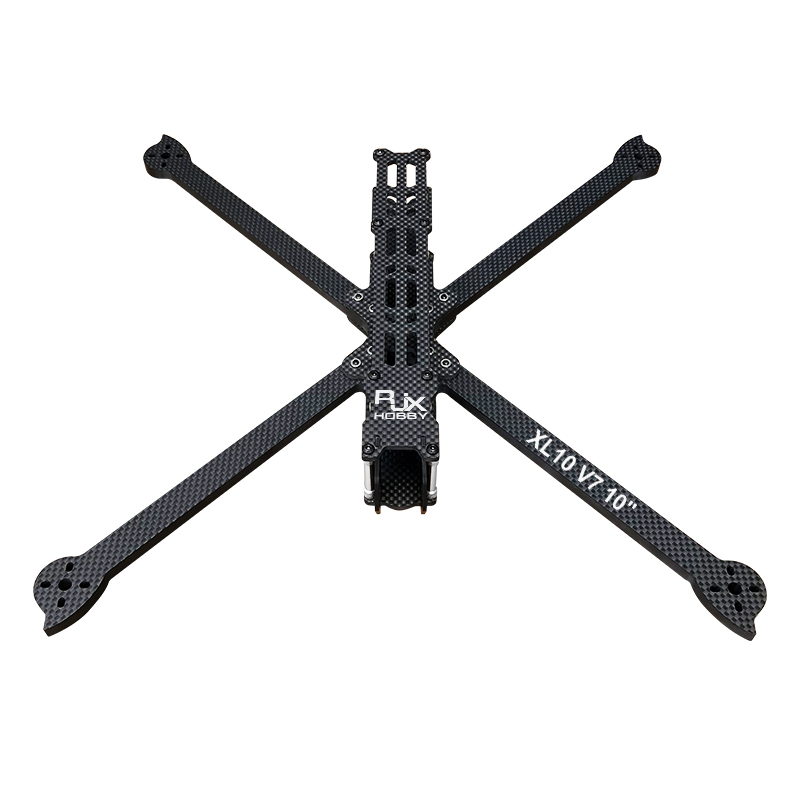 RJX XL10 V7 10inch 420mm Carbon Fiber Plain matte Frame Kit for RC FPV Racing Drone