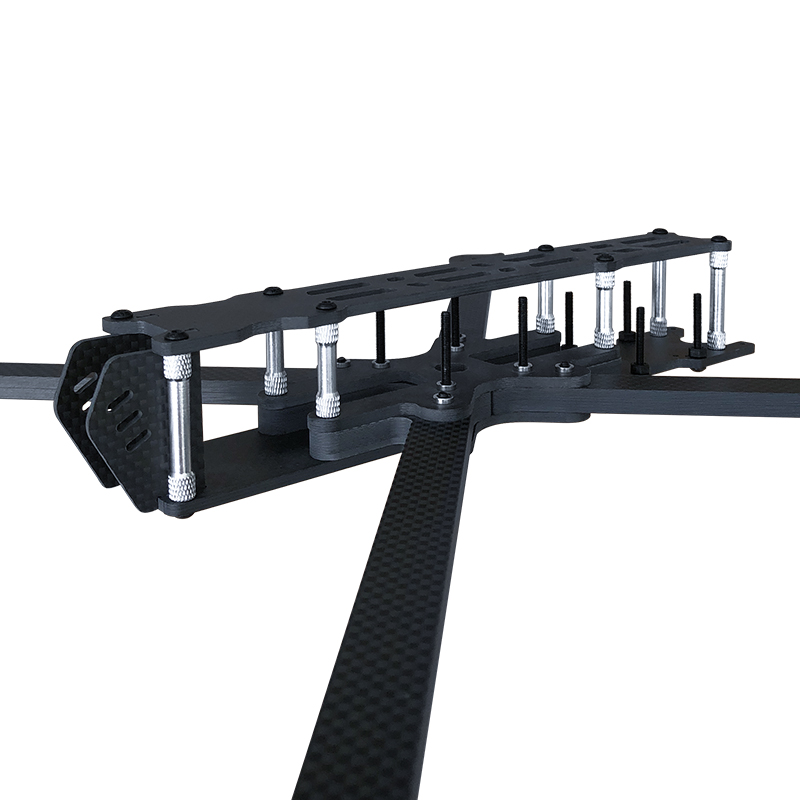 RJX XL10 V7 10inch 420mm Carbon Fiber Plain matte Frame Kit for RC FPV Racing Drone