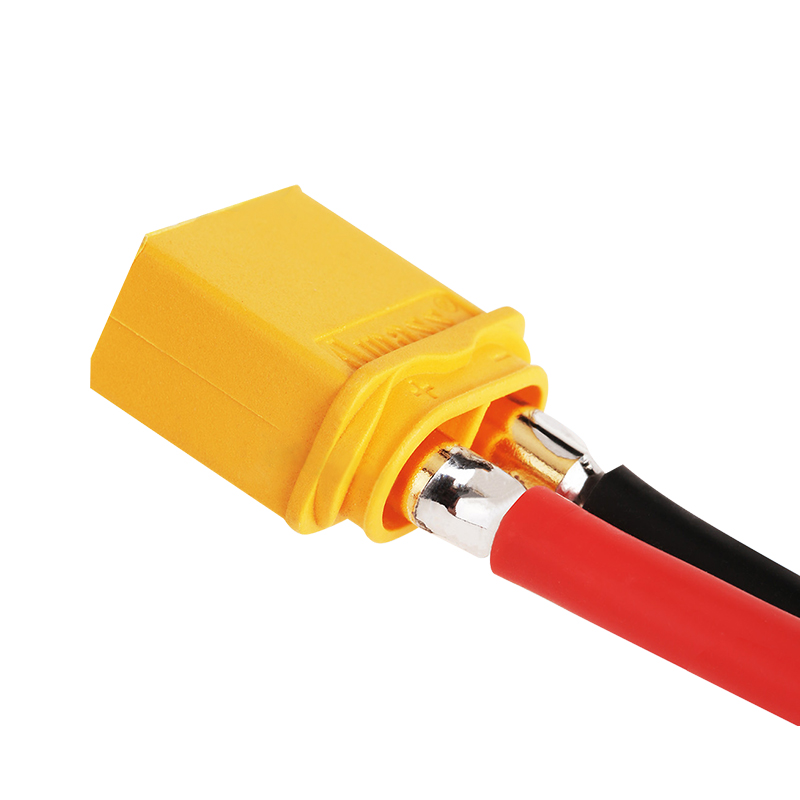 RJXHOBBY 1pcs 10CM 10AWG Silicone Cabel XT60 XT90 Female Male Plug Cable