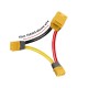 RJXHOBBY 1pcs 10CM 10AWG Silicone Cabel XT60 XT90 Female Male Plug Cable