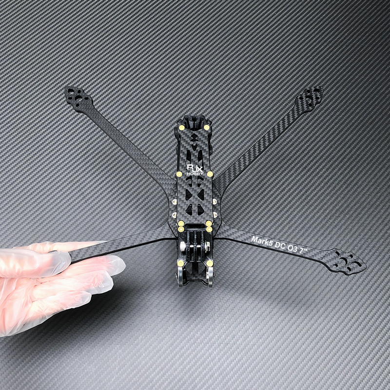 RJXHOBBY Mark5 DC O3 7inch  319mm Carbon Fiber Twill matte Frame Kit For RC FPV Racing Drone