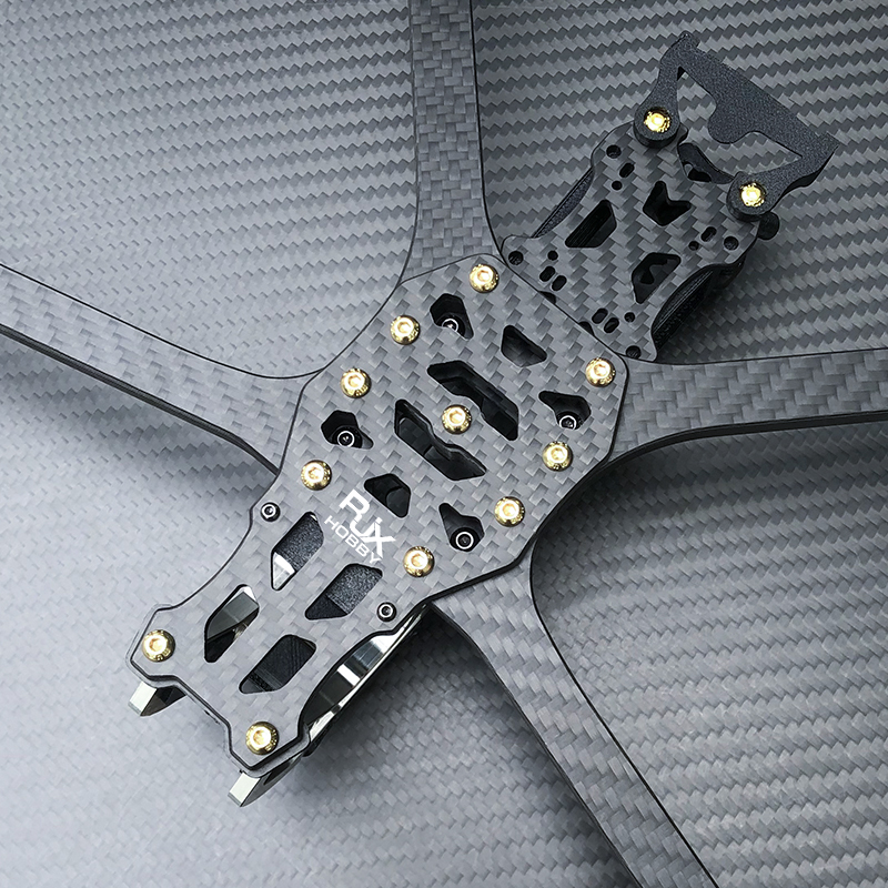 RJXHOBBY Mark5 DC O3 7inch  319mm Carbon Fiber Twill matte Frame Kit For RC FPV Racing Drone