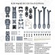 RJXHOBBY Mark5 DC O3 7inch  319mm Carbon Fiber Twill matte Frame Kit For RC FPV Racing Drone