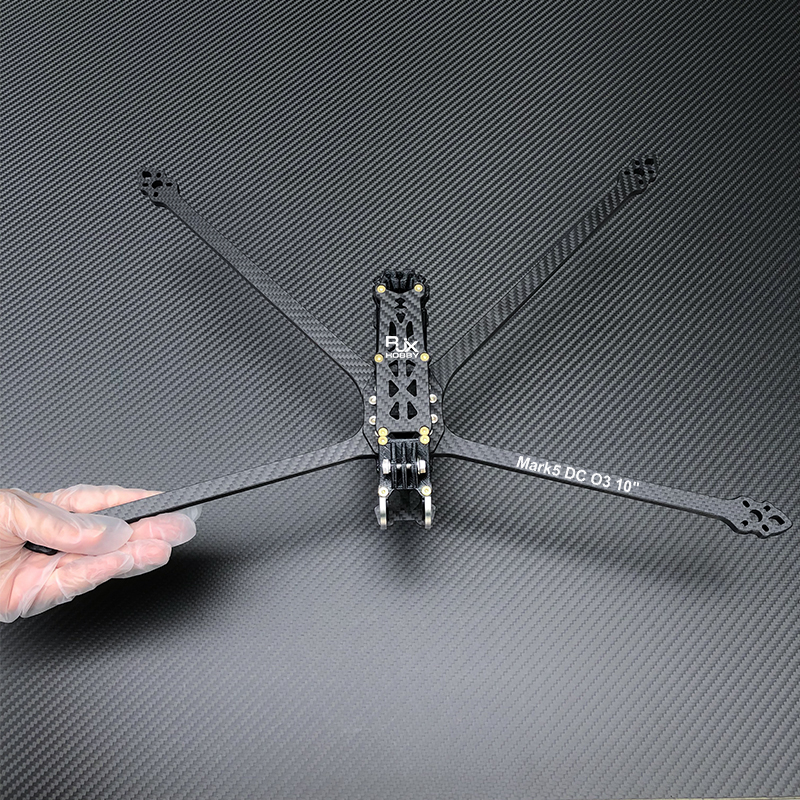 RJXHOBBY Mark5 DC O3 10inch  466mm Carbon Fiber Twill matte Frame Kit For RC FPV Racing Drone