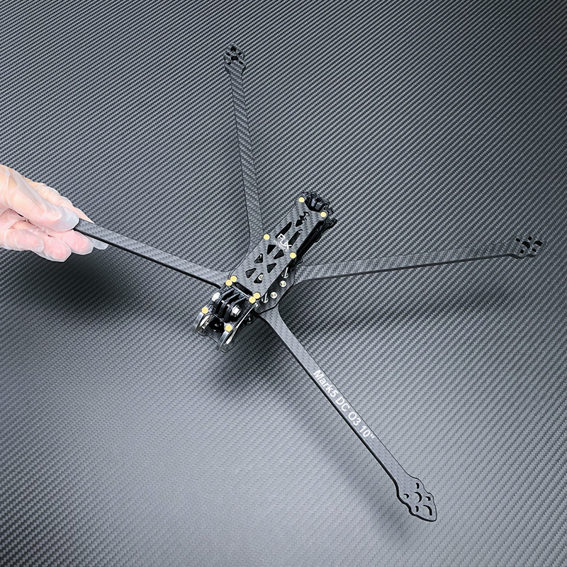 RJXHOBBY Mark5 DC O3 10inch  466mm Carbon Fiber Twill matte Frame Kit For RC FPV Racing Drone
