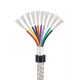 RJX 10meters UL2464  22 24 26AWG 2 3 4 5 6 8 tin coated cu round Shielded Wire