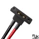 RJXHOBBY 1pcs XT90E Male Connector With 8AWG/10AWG Cable For RC Models Drone