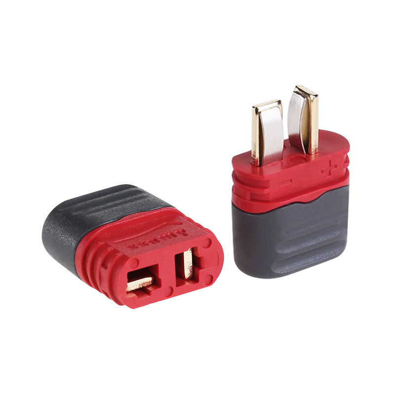 RJX 1pcs AM-1015E Male to Female T Plug Connector With Wire With Sheath Housing