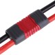 RJX 1pcs AM-1015E Male to Female T Plug Connector With Wire With Sheath Housing