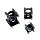 RJXHOBBY 1pcs 16/20/25mm Pipe Clip Tubing Clamp Fastener Carbon Tube Fixed Joint for RC Plant Agriculture UAV Drone