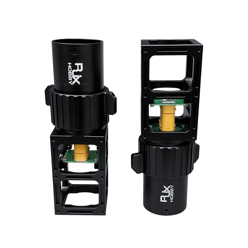 RJX 1pcs 50mm AS150U Quick Release Plug Connector Folding Arm Pipe Clamp for Plant Agriculture UAV Drone