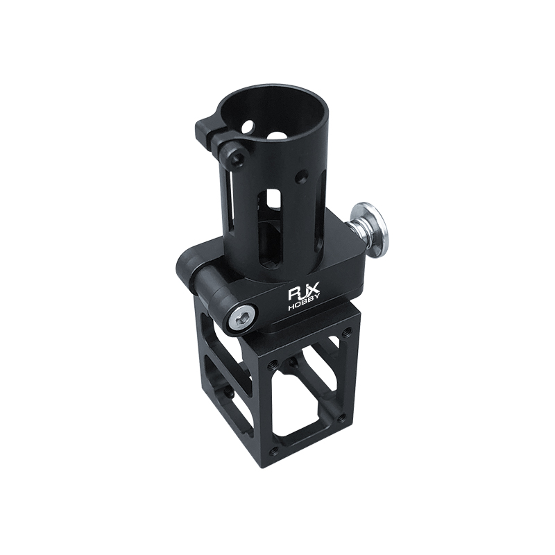 RJX 1pcs 20mm Aluminum alloy folding side arm pipe joint for plant protection uav RC helicopter spareparts