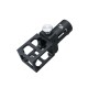 RJX 1pcs 20mm Aluminum alloy folding side arm pipe joint for plant protection uav RC helicopter spareparts