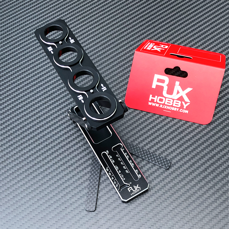 RJX 1pcs Aluminum Shock Stand Shock Absorber Rack Holder for 1/8 1/10 RC Car