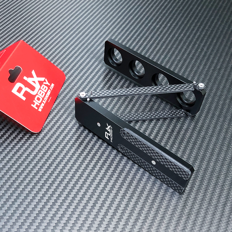 RJX 1pcs Aluminum Shock Stand Shock Absorber Rack Holder for 1/8 1/10 RC Car