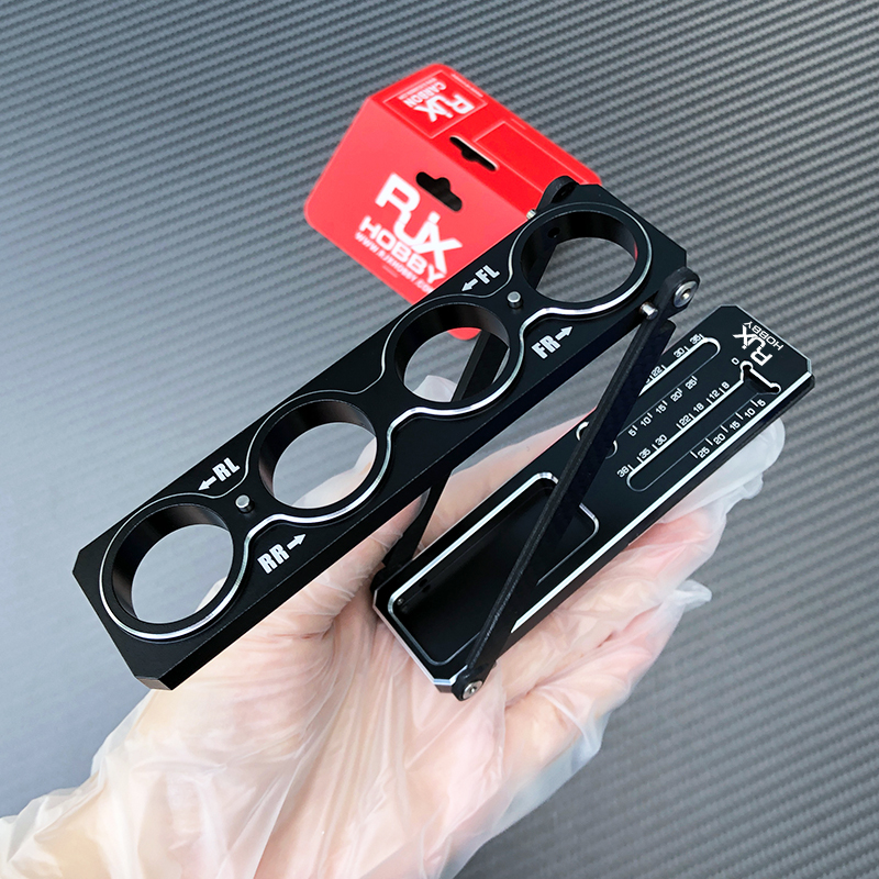 RJX 1pcs Aluminum Shock Stand Shock Absorber Rack Holder for 1/8 1/10 RC Car