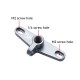 RJX 1pcs DJI RC2/RC Remote Control with Screen Mount Board Metal Hook Holder Buckle Bracket For DJI Mini 4 / 3 Pro 