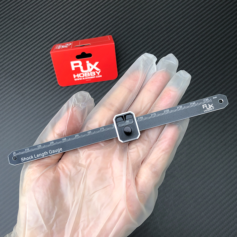 RJX 1 PCS Centro Shock Length & Rebound Gauge RC Car 