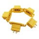 RJXHOBBY 5pcs Amass XT60BE-M Male Plug