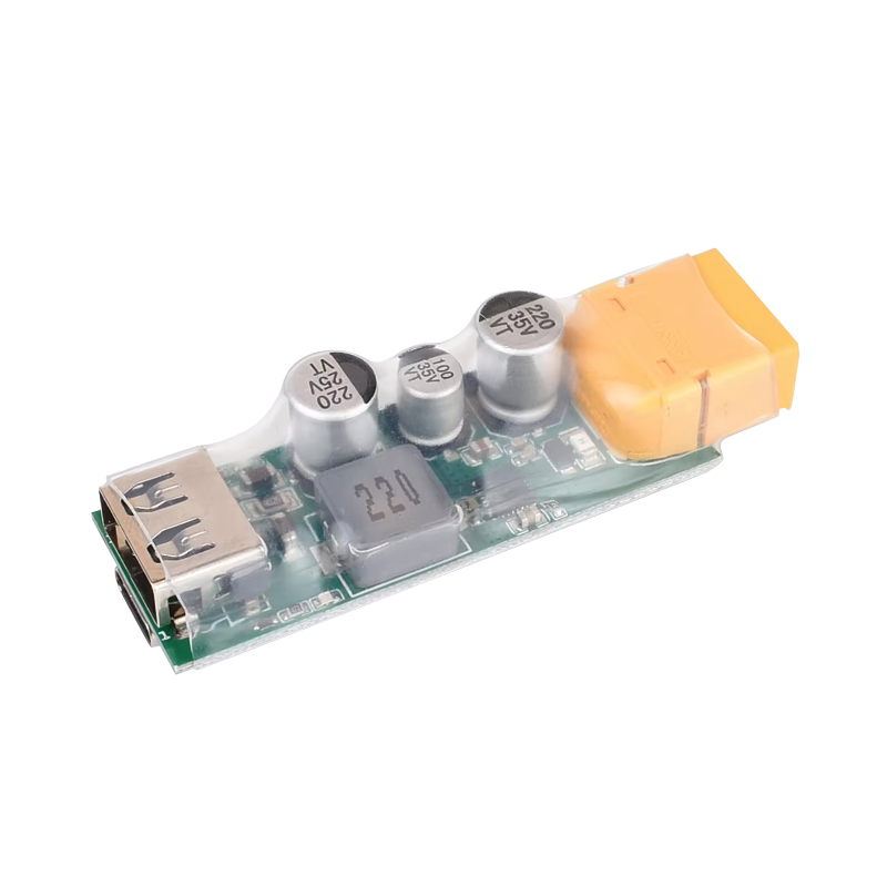 RJX 1pcs XT60 Plug Lipo to USB Battery Charger Type C Support 3S-6S LiPo Battery 10.5V-32V Input 3V-20V 