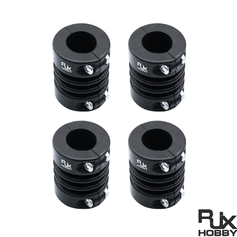 RJXHOBBY 4pcs 25mm 30mm Rubber Shock Damping Landing Gear for DJI T20P T25 T25P T30 T40 T50 T60 