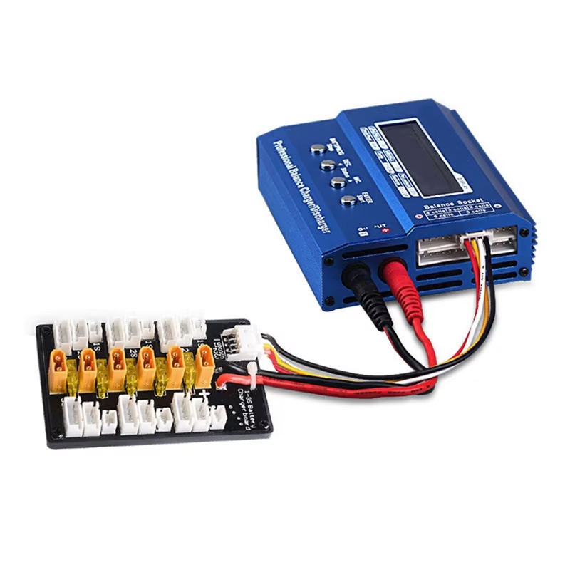 RJX 1pcs 1S-3S XT30 Parallel Charging Balance Board For RC Lipo IMAX B6 B6AC Battery Charger