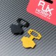 RJX 10pcs XT60E-F Plug Anti-Dirt Cap PVC Protective Shell Housing Case XT60E Female Connector Dustproof Cover