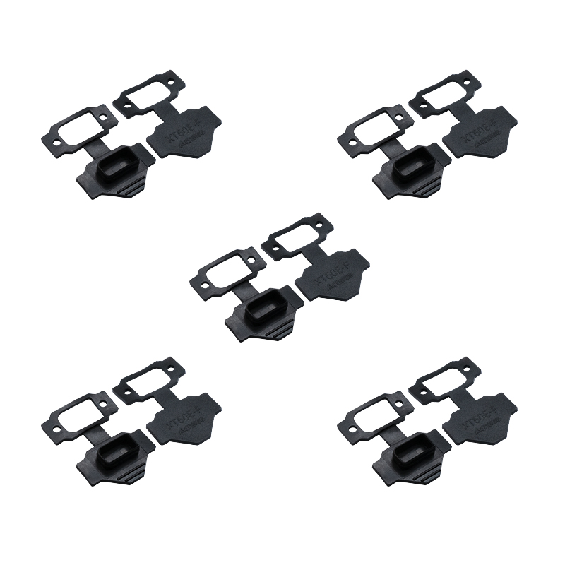 RJX 10pcs XT60E-F Plug Anti-Dirt Cap PVC Protective Shell Housing Case XT60E Female Connector Dustproof Cover