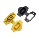 RJX 10pcs XT60E-F Plug Anti-Dirt Cap PVC Protective Shell Housing Case XT60E Female Connector Dustproof Cover