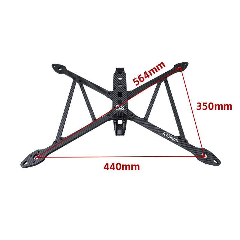 RJX A13 Inch Large Size Long Endurance X-class Frame Kit for RC FPV Racing Drone