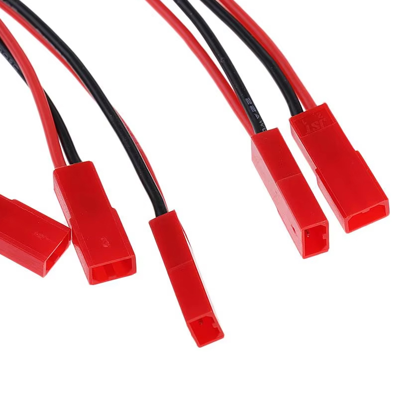 RJX 10pcs 10cm 20AWG 2Pin JST Female to Female Connector Extension Cable Wire