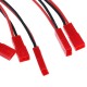 RJX 10pcs 10cm 20AWG 2Pin JST Female to Female Connector Extension Cable Wire