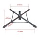 RJX X15 inch Carbon Fiber Frame Kit For RC FPV Racing Drone