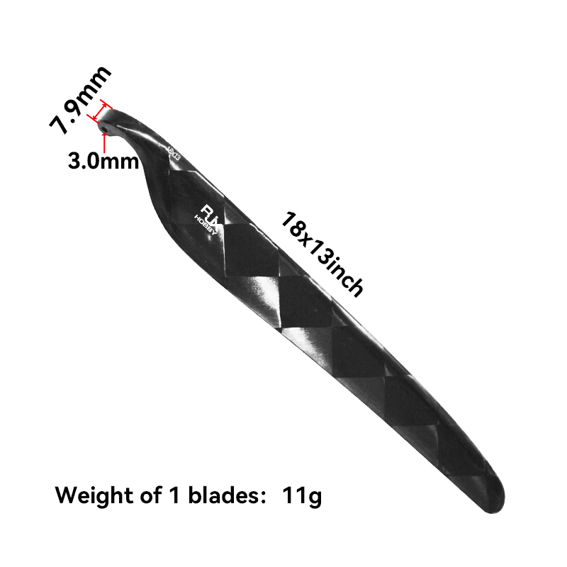 RJX 1pair 18x13” Folding propeller