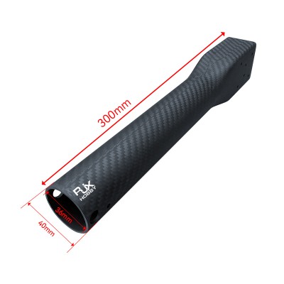 RJXHOBBY 1pcs 40x36X300mm Carbon fiber arm for Plant Protection UAV Multicopter